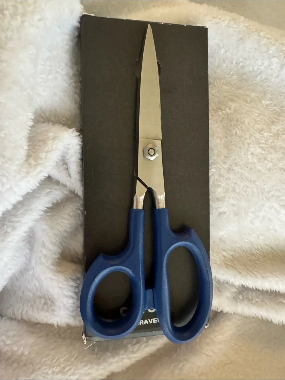 Cutco Rare Blue Handle Stainless Steel Super Shears 75th Anniversary